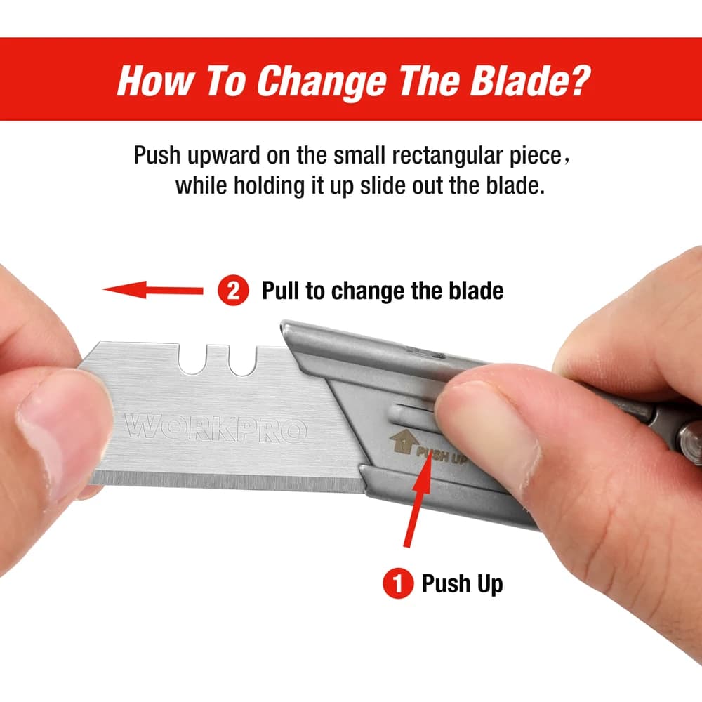 سكين جيب قابل للطي من الفولاذ المقاوم للصدأ مع مشبك للحزام، مثالي للقطع العام - 3