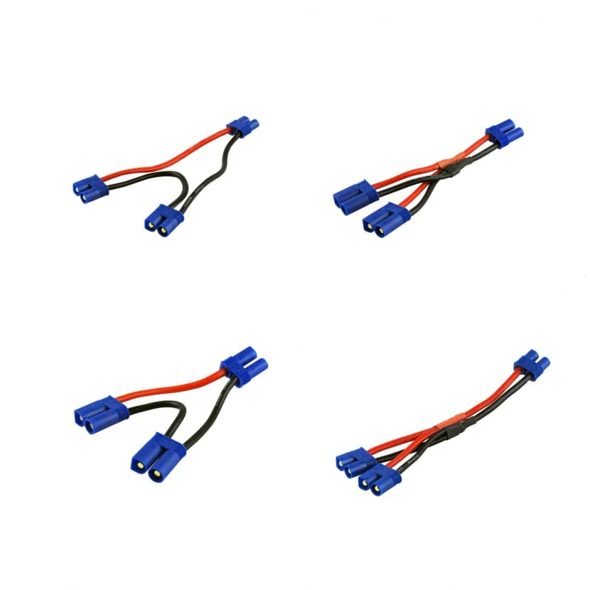 دينز EC3 EC5 JST XT60 XT90 XT90S MPX تamiya تسلسلي متوازي بطارية محول موصل مع 20/12/10awg سلك كابل لهواية RC - 2