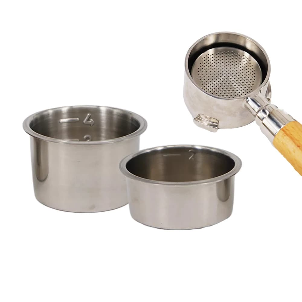 سلة مرشح قهوة 51 مم 54 مم 58 مم، سلة استبدال من الفولاذ المقاوم للصدأ لآلة الإسبريسو، إكسسوارات بارستا