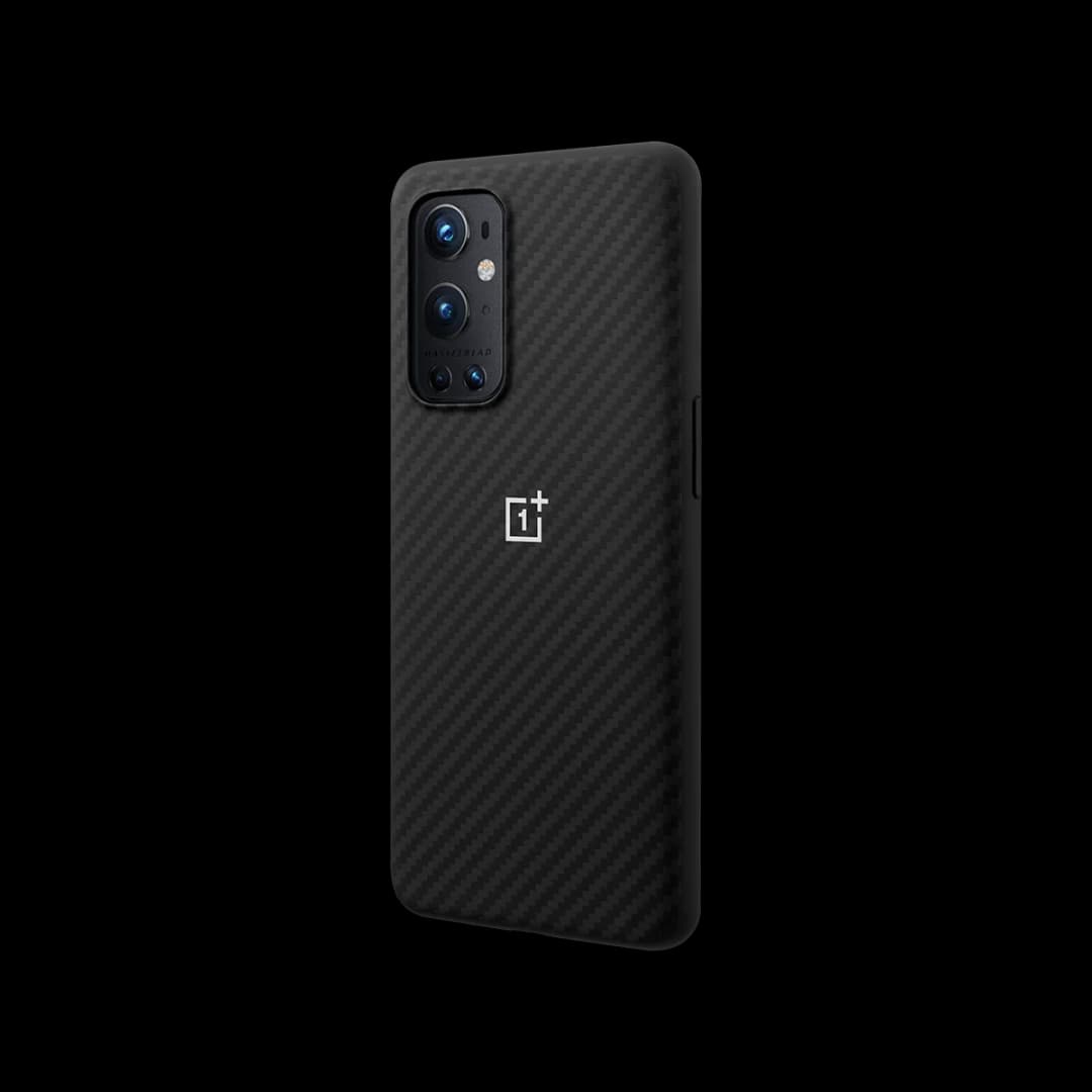 Original 100% Oneplus 9 Pro 8T Case official Stock Sandstone bumper Karbon Protection Back Cover - 2