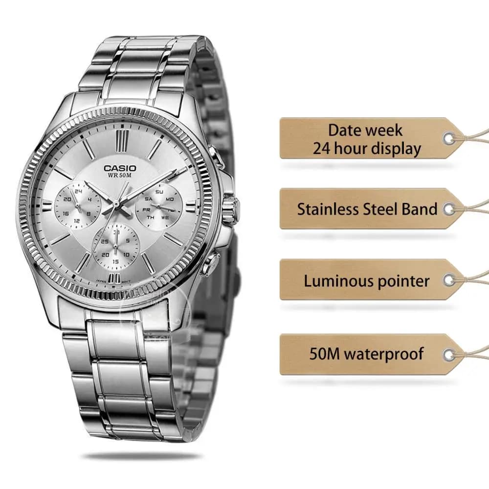 Casio watch wrist watch men top brand luxury set quartz watche 50m Waterproof men watch Sport military Watch relogio masculino - 2
