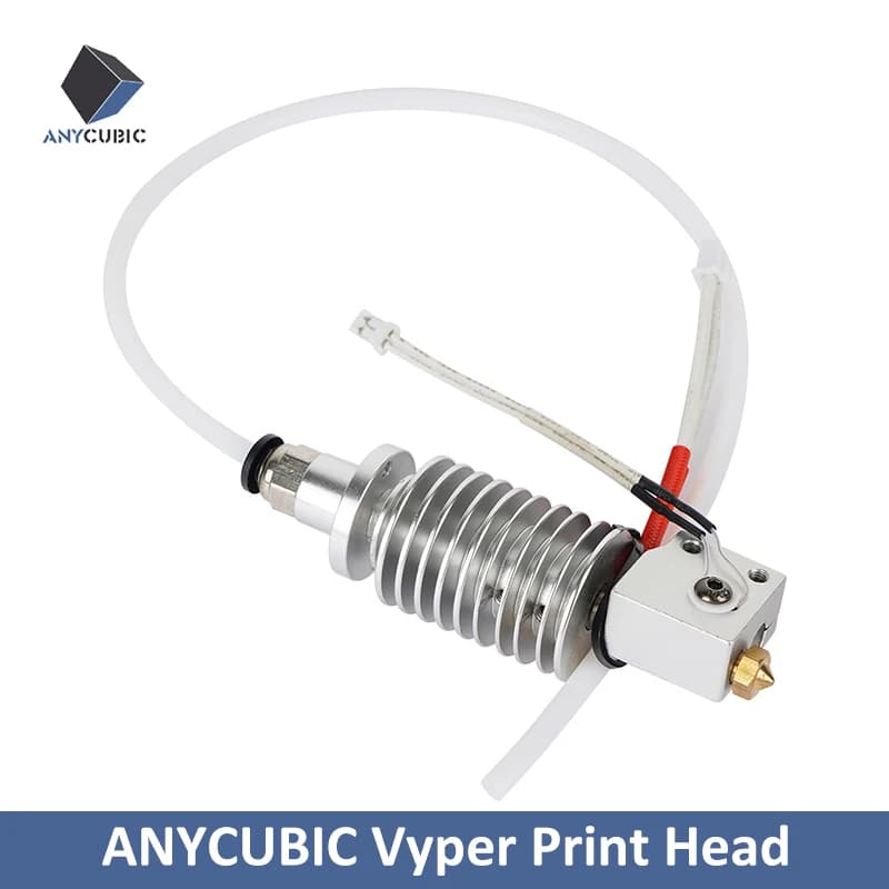 ANYCUBIC 3d Printer Parts Print Head Hot End For Mega S, Mega X, Chiron, Vyper Kobra 2 Max Kobra 2 Pro FDM 3D Printer - 6