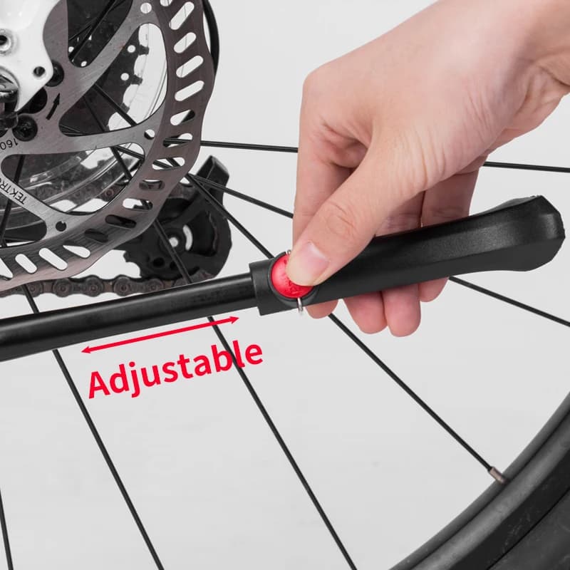 ROCKBROS Bicycle Kickstand Parking Cycling Adjustable MTB Road Racks Bike Support Side Kick Stand Foot Brace Accessories - 4