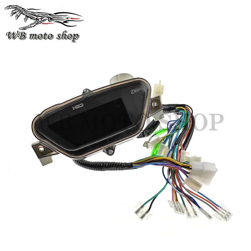 New Generation Modified Digital Meter Motorcycle Speedometer Meter Fit Honda DIO 50 AF17 AF18 AF25 Odometer Meters Total - 2