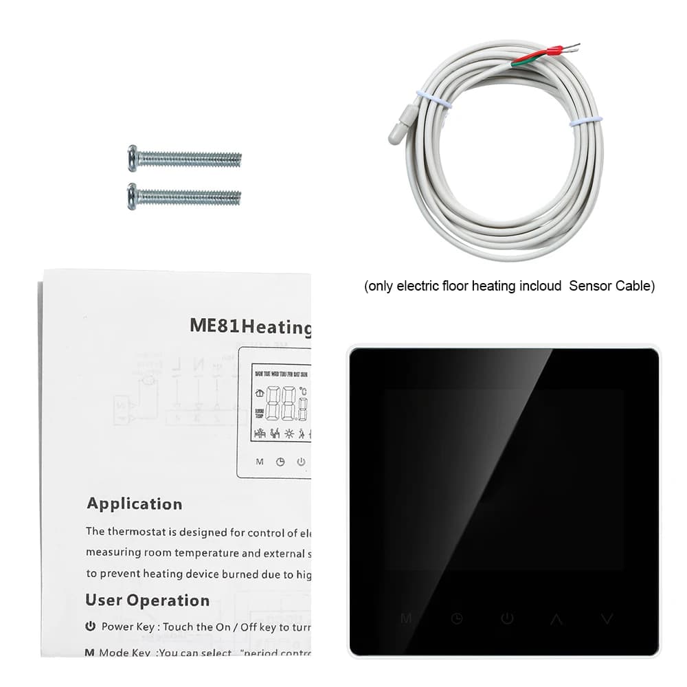 أفاتو واي فاي ترموستات ذكي التدفئة الكهربائية غلاية المياه الغاز جهاز التحكم عن بعد في درجة الحرارة يعمل مع تيا، أليكسا، جوجل هوم - 6