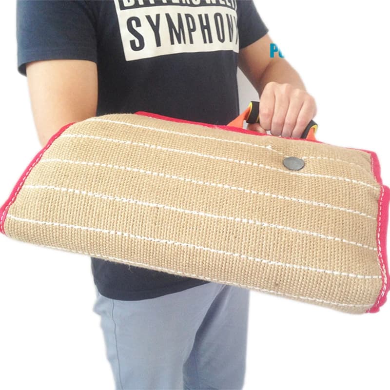 Tactics Dog Bite Pillow Dog Training Equipment Sticks Hound Chewing Toy With Handles Protection Cover for Police K9 Military Dog - 2