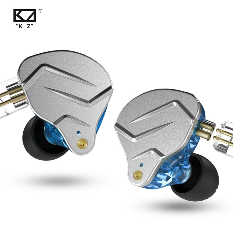 KZ ZSN Pro Metal Earphones 1BA+1DD Hybrid Technology HIFI Bass Earbuds In Ear Monitor Headphones Sport Noise Cancelling Headset - 2