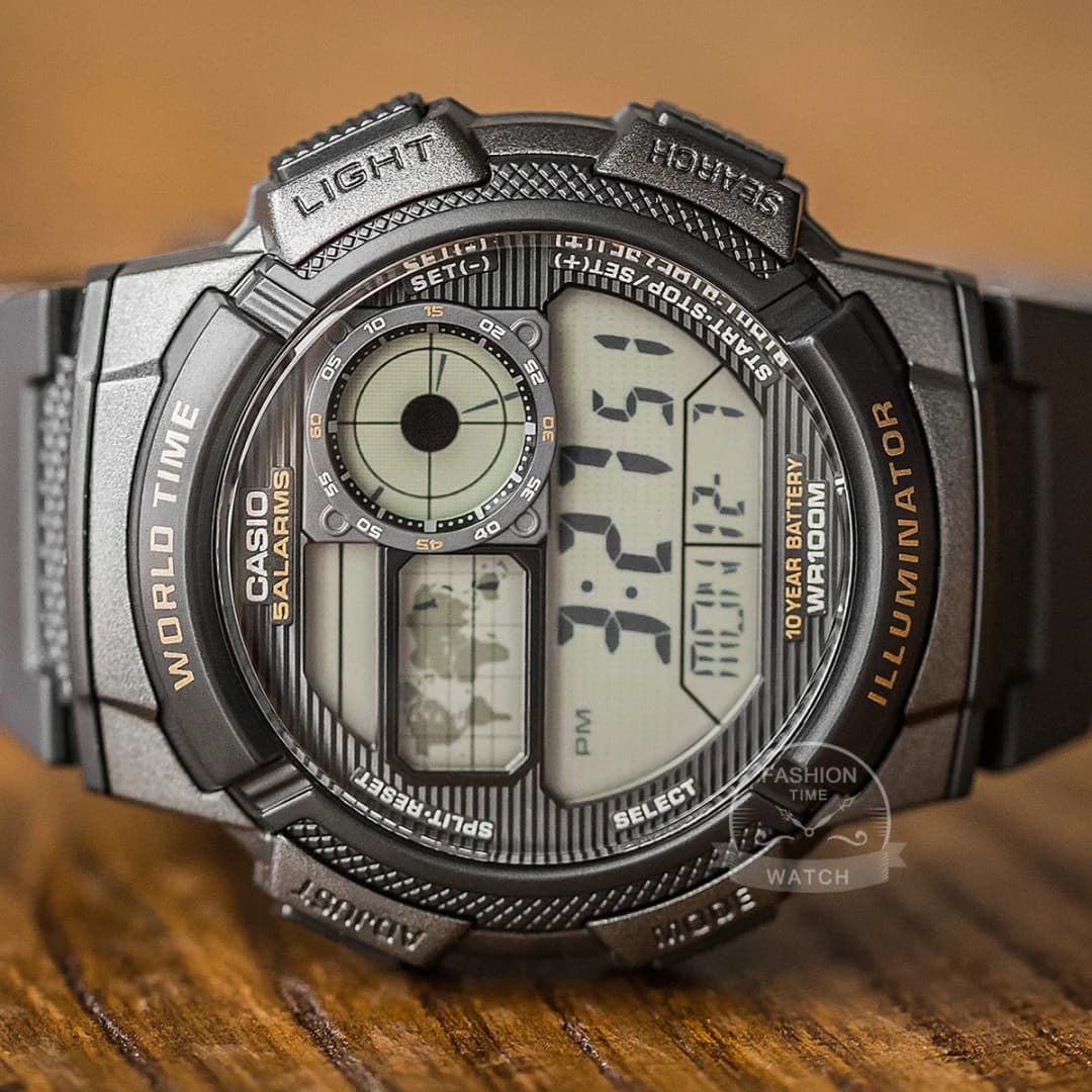 ساعة كاسيو G-Shock للرجال، مجموعة فاخرة، رقمية LED، مقاومة للماء، كوارتز، ساعة رياضية عسكرية - 3