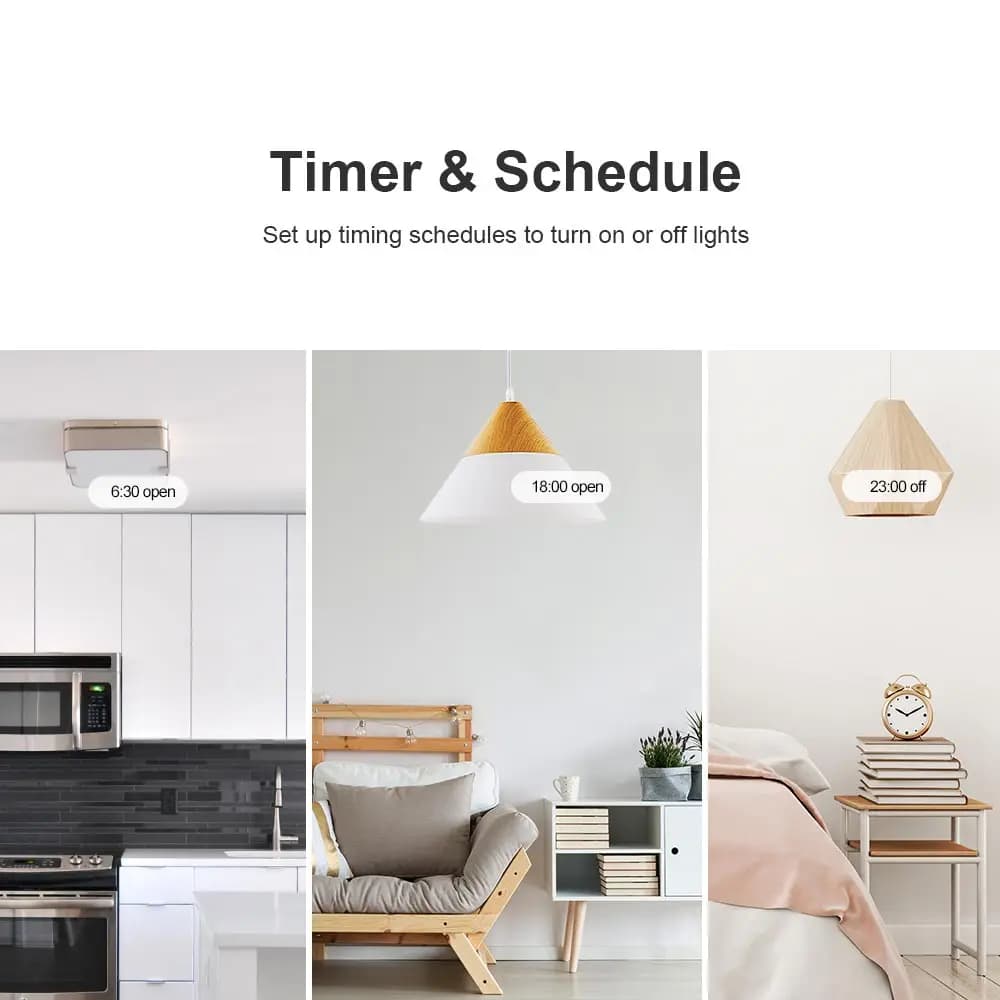 SONOFF T0UK 1/2/3 Gang Smart WiFi Wall Touch Switch SmartHome Smart Scene via eWeLink APP Voice Control via Alexa Google Home - 4