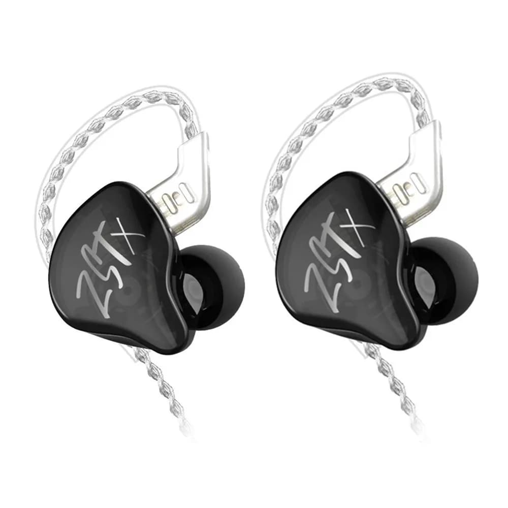 KZ ZST X 1DD+1BA Hybrid Driver In-ear Earphone Noise Cancelling Headset With 2Pin Replaceable Cable KZ ZST X ZSX ZSN PRO EDX DQ6