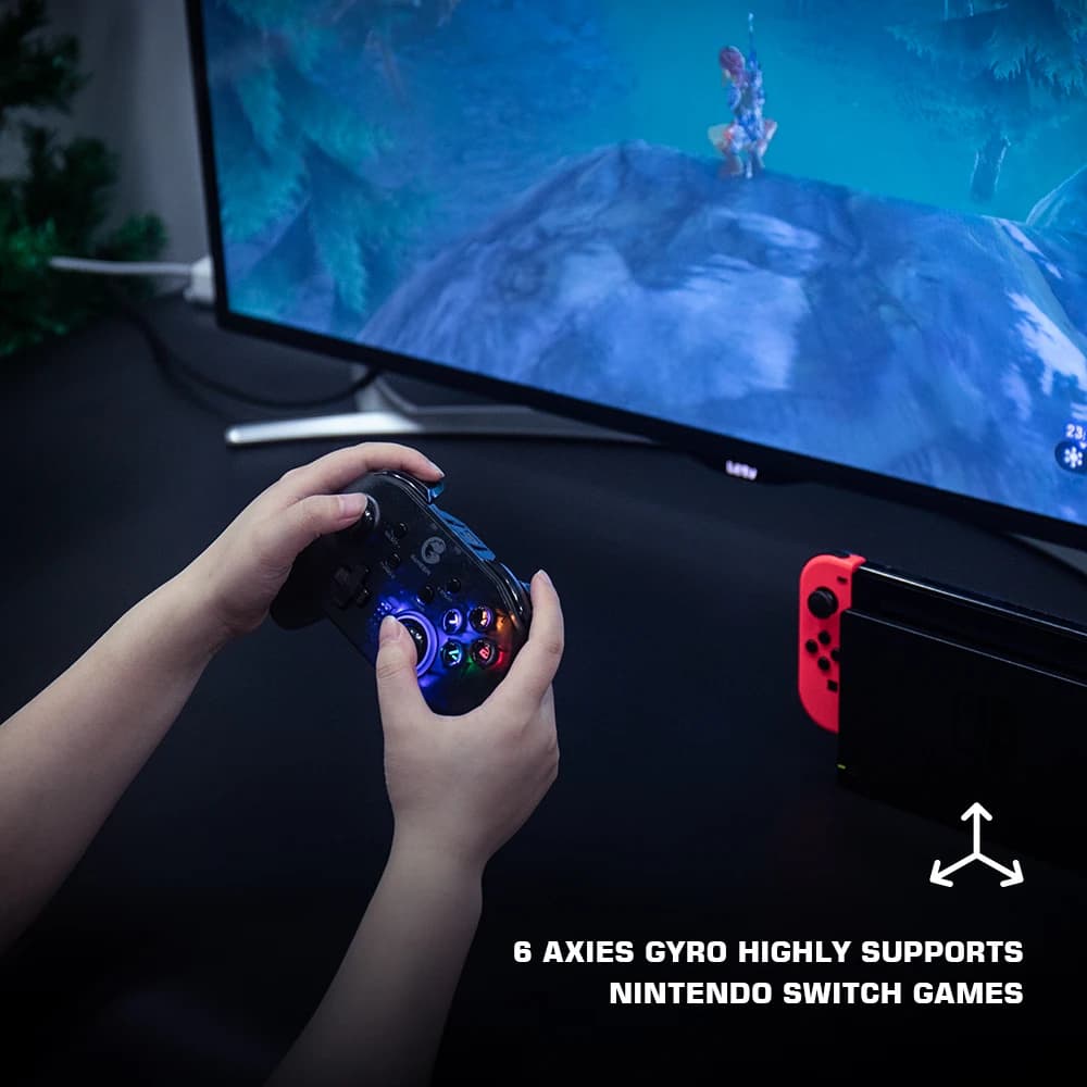GameSir T4 Pro Bluetooth Game Controller 2.4G Wireless Gamepad applies to Nintendo Switch Apple Arcade MFi Games Android Phone - 2