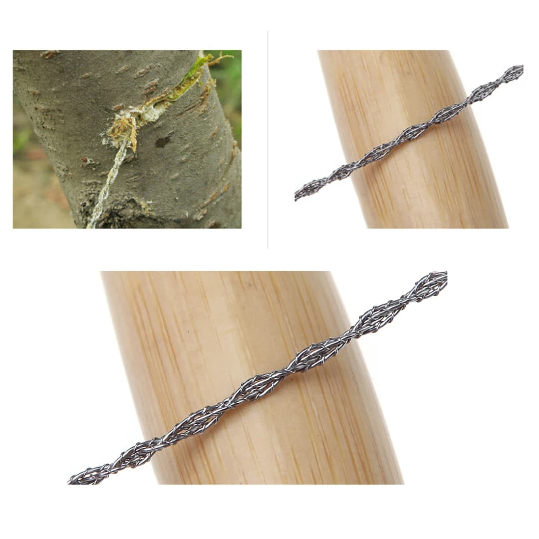 Portable 73cm Stainless Steel Wire Saw Camping Hiking Travel Outdoor Emergency Survive Tool Wire Kits  Crafting Saw - 5