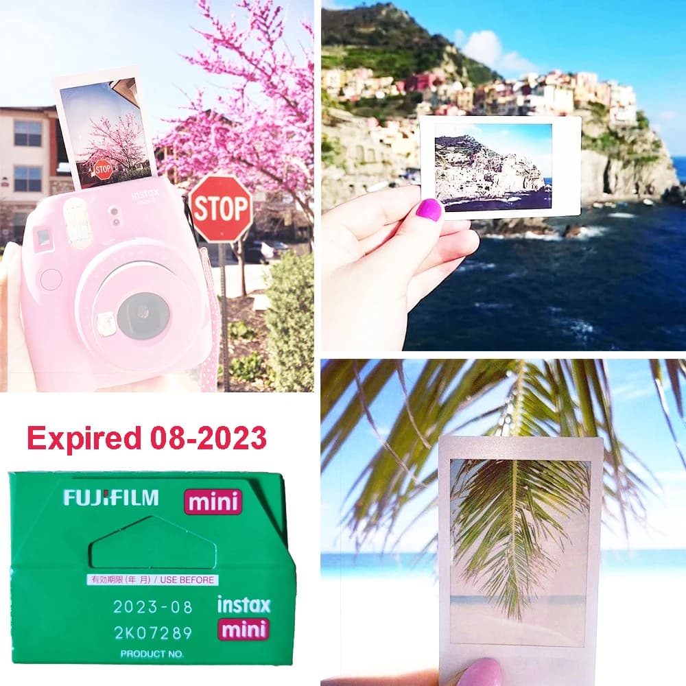 20-100 sheets Fuji Fujifilm Instax Mini 11 Film White Edge Photo Paper Films 10-200 pcs For Instant Mini 12 9 8 7s 25 50s Camera - 2