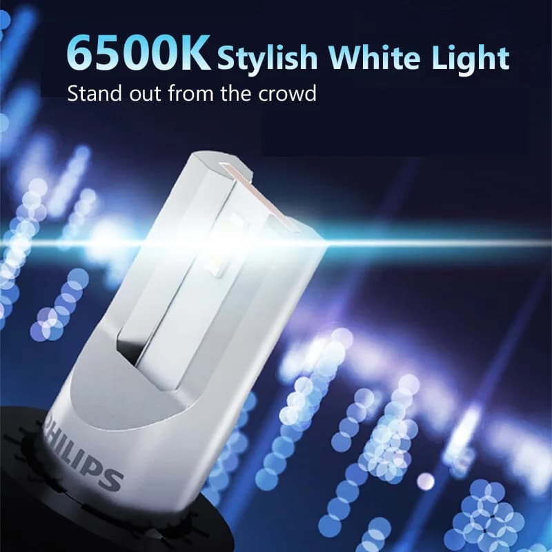 فيليبس ألتنيون إيسنشال G2 LED H1 H4 H7 H8 H11 H16 HB3 HB4 H1R2 9003 9005 9006 9012 6500K كشاف سيارة ضباب أوتوماتيكي (2 حزمة) - 3