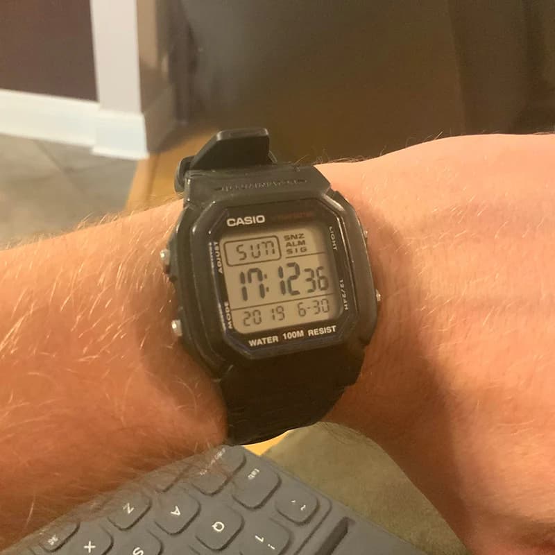 Casio watch g shock watch men top luxury set military 10-Year Battery Life digital watch sport quartz men watch relogio W-800H-1 - 4
