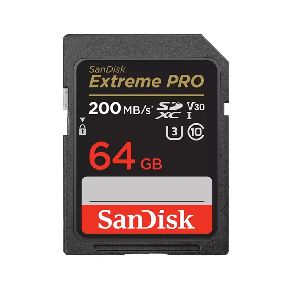 بطاقة ذاكرة SanDisk Secure Digital بسعات 256 جيجابايت و 128 جيجابايت و 64 جيجابايت SDXC و 32 جيجابايت SDHC، بطاقة ذاكرة فلاش SD للكاميرات الرقمية SLR وكاميرات الفيديو - 2