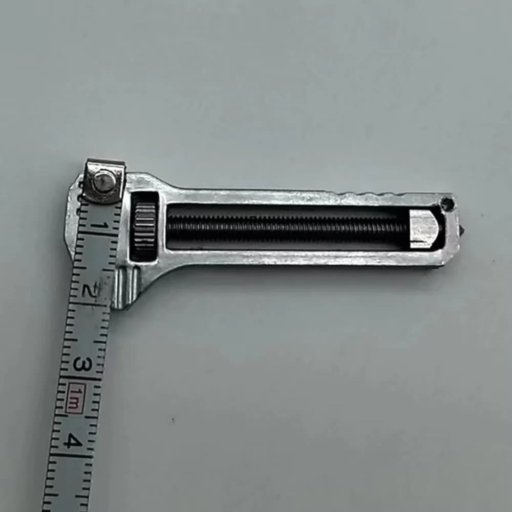 1Pc Mini Wrench Pocket Portable Multitool Tools for Outdoor Camping Compact Aluminium Alloy Bottle Opener Outdoor Small Tools - 6