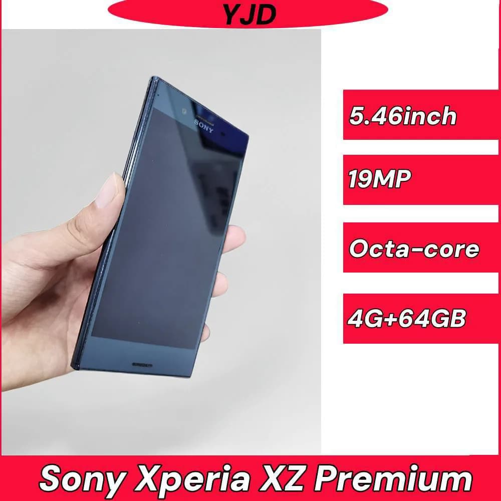 Sony Xperia XZ Premium G8141 G8142 SO-04J 4G LTE 4GB+64GB NFC Snapdragon 835 Octa-Core Android Used 97% New Mobile Phone