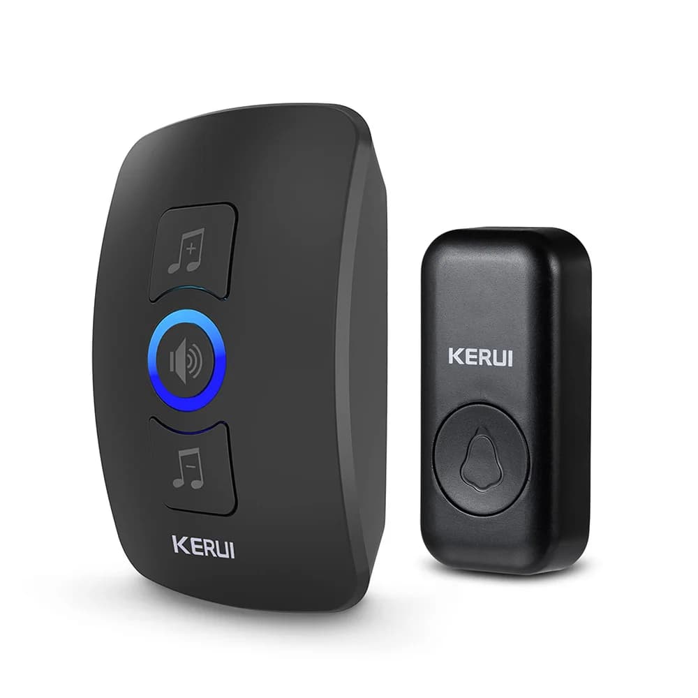 KERUI Wireless Doorbell Waterproof OutDoor Smart Home Door Bell Welcome Melodies Chimes LED Flash Security Adjustable Volume - 6