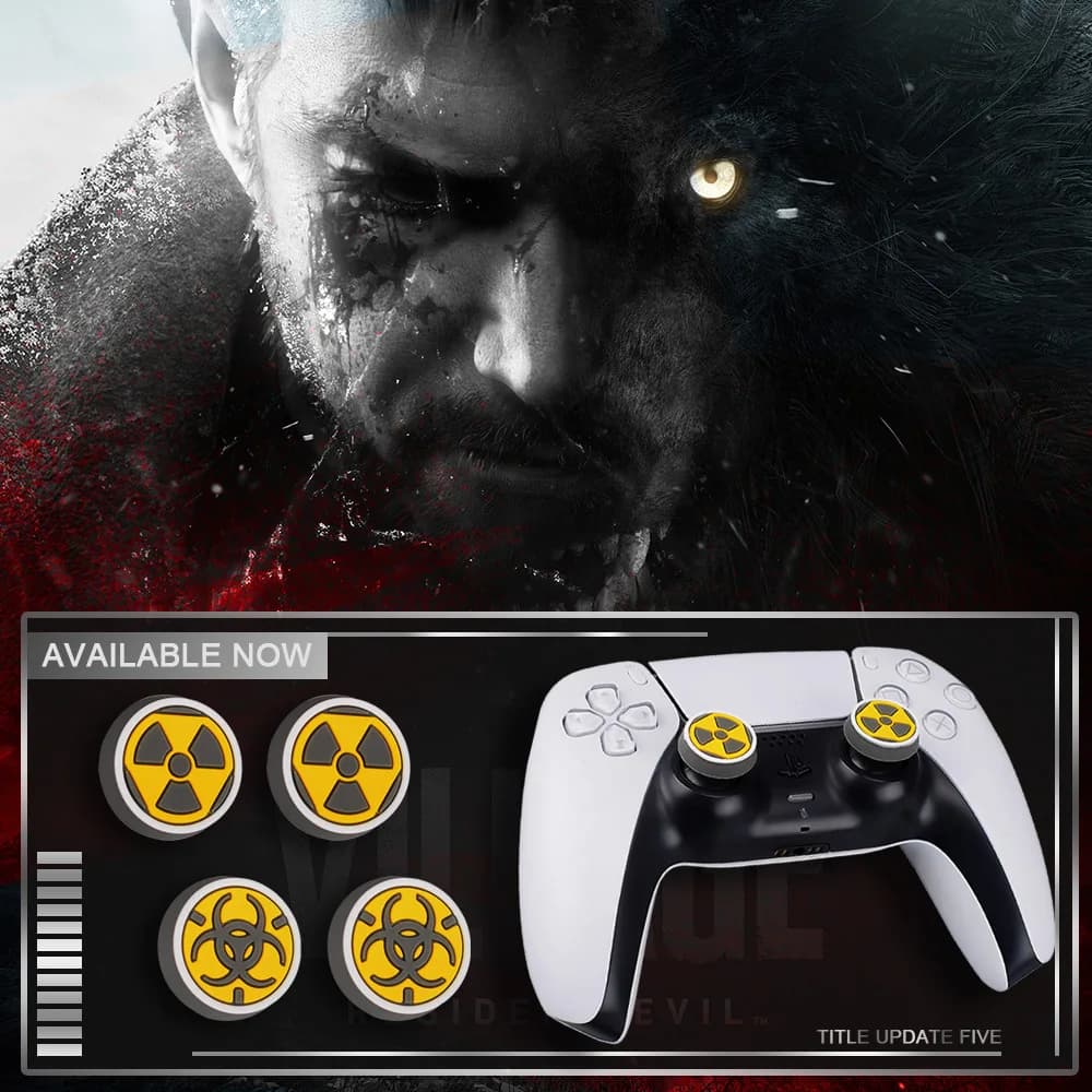 أغطية قبضة عصا التحكم متوافقة مع Sony Dualshock 5/4/3، PS5/PS4/PS3، Xbox 360، NS Switch Pro - 4