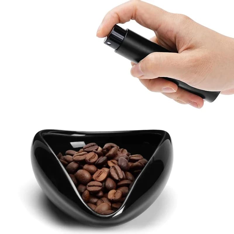 مجموعة كوب وملعقة جرعات حبوب القهوة Leeseph وعاء جرعات من السيراميك عدة صينية قياس للقهوة أو الشاي إكسسوارات إسبريسو - 4