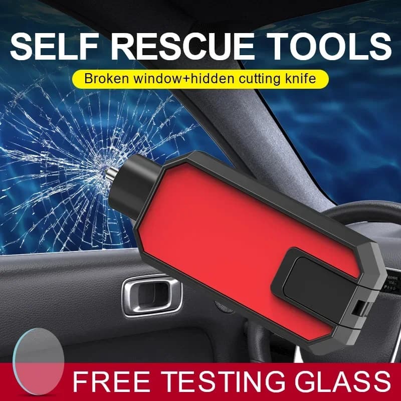Car safety hammer emergency window breaker car multifunctional safety breaking hammer life hammer safety supplies Accessories - 2