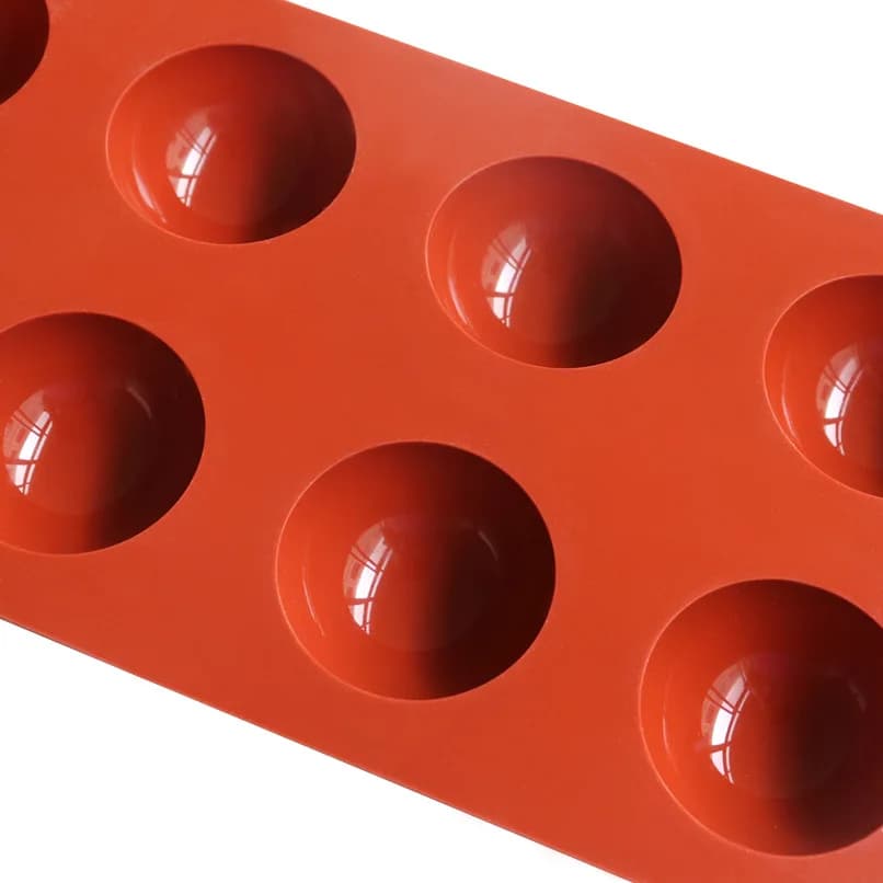 1Piece Semi Sphere Silicone Chocolate Mold Half Ball Cheesecake Tray Silicon Cake Dome Baking Mould Pudding Candy Jelly DIY Tool - 5