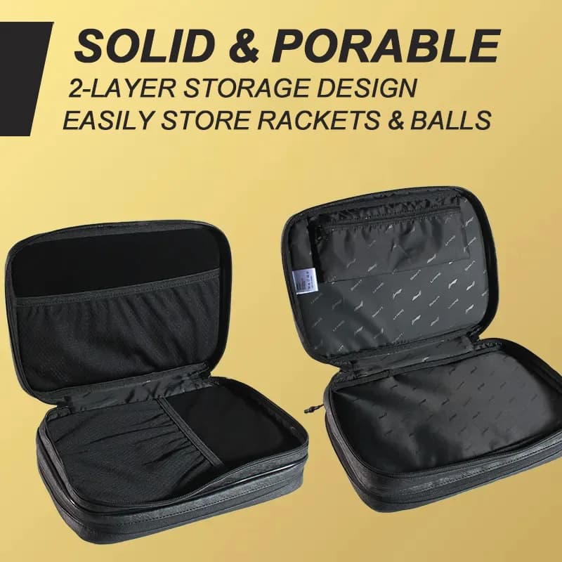 LI-NING Table Tennis Carrying Case Hard Shell Professional Ping Pong Racket Case for Chinese National Team - 2