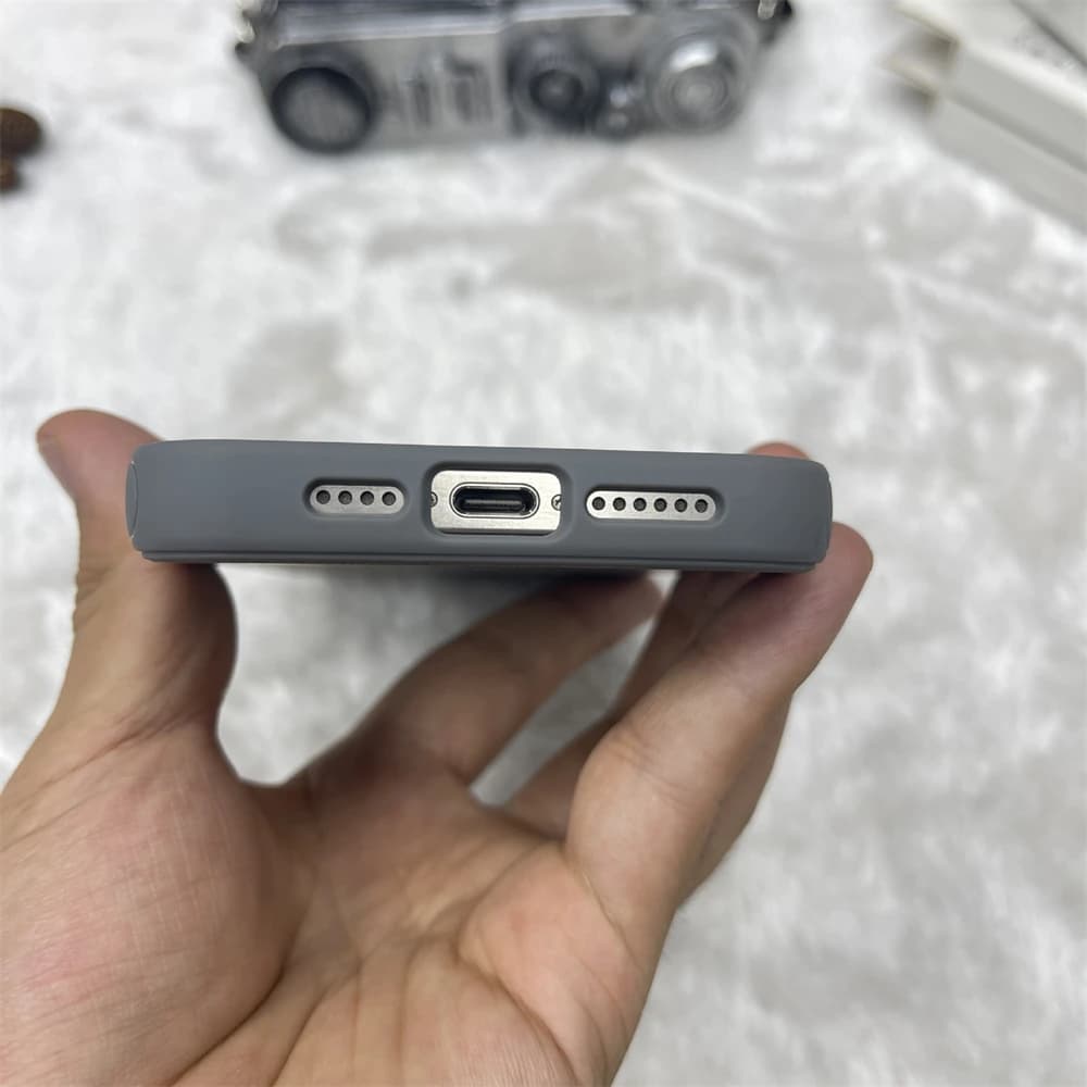 Spigen TPU Matte Magnetic Soft Case For iPhone 17 Pro Max 16 Plus 15 14 13 12 11 Pro Max Air For Magsafe Wireless Charging Cover - 5