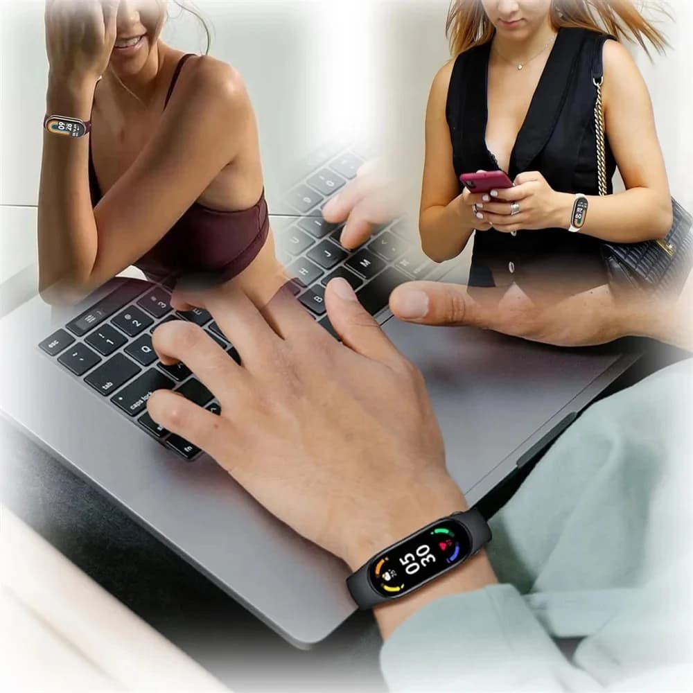 Silicone Strap For Xiaomi Mi band 8-8 NFC Replacement miband9/8 Sport Bracelet waterproof Watchbands smart mi band 9 Accessories - 6