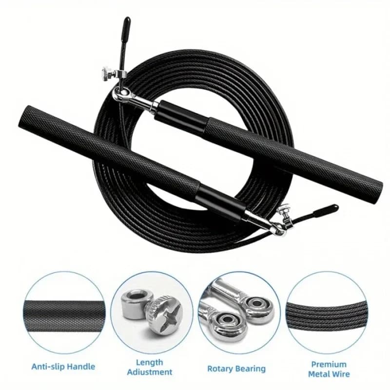 2026 New WorthWhile Jump Rope Professional Speed Bearing Skipping Fitness Workout Training Equipement Boxing Home Exercise - 5