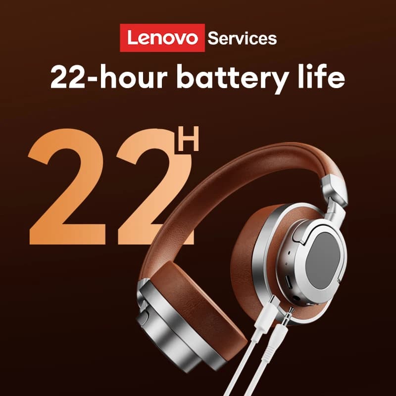 Original Lenovo LE602 Wireless Gaming Headset Bluetooth 6.0 Noise Cancellation Headphones Low Latency HiFi Sound Music Earbuds - 4