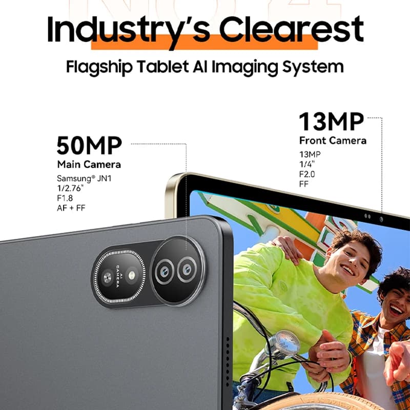【عرض عالمي أول】جهاز بلاك فيو ميجا 12 اللوحي 5G بشاشة 12.2 بوصة بدقة 2.4K ومعدل تحديث 120 هرتز، معالج دايمنسي 7200، مقاوم للماء بمعيار IP69K، كاميرا 50 ميجابكسل، بطارية 10000 مللي أمبير - 6