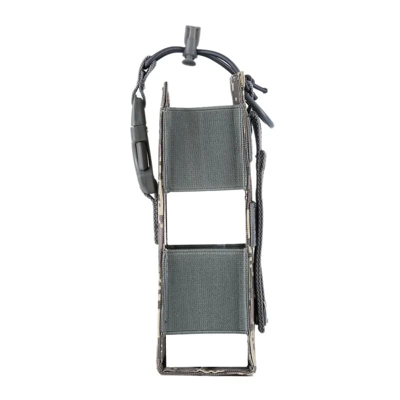 رخوة زجاجة ماء الحافظة الحقيبة الرياضة في الهواء الطلق ركوب التخييم المشي لمسافات طويلة الصيد السفر مقصف غلاية حامل EDC أداة الخصر حقيبة - 4