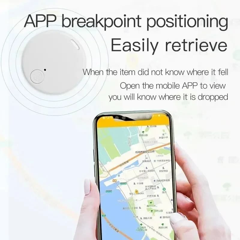 Lenovo GPS Tracker Bluetooth 5.0 Anti-Lost GPS Mini Device Pet Elderly Kid Bag Wallet Car Tracking For IOS Android Smart Finder - 4