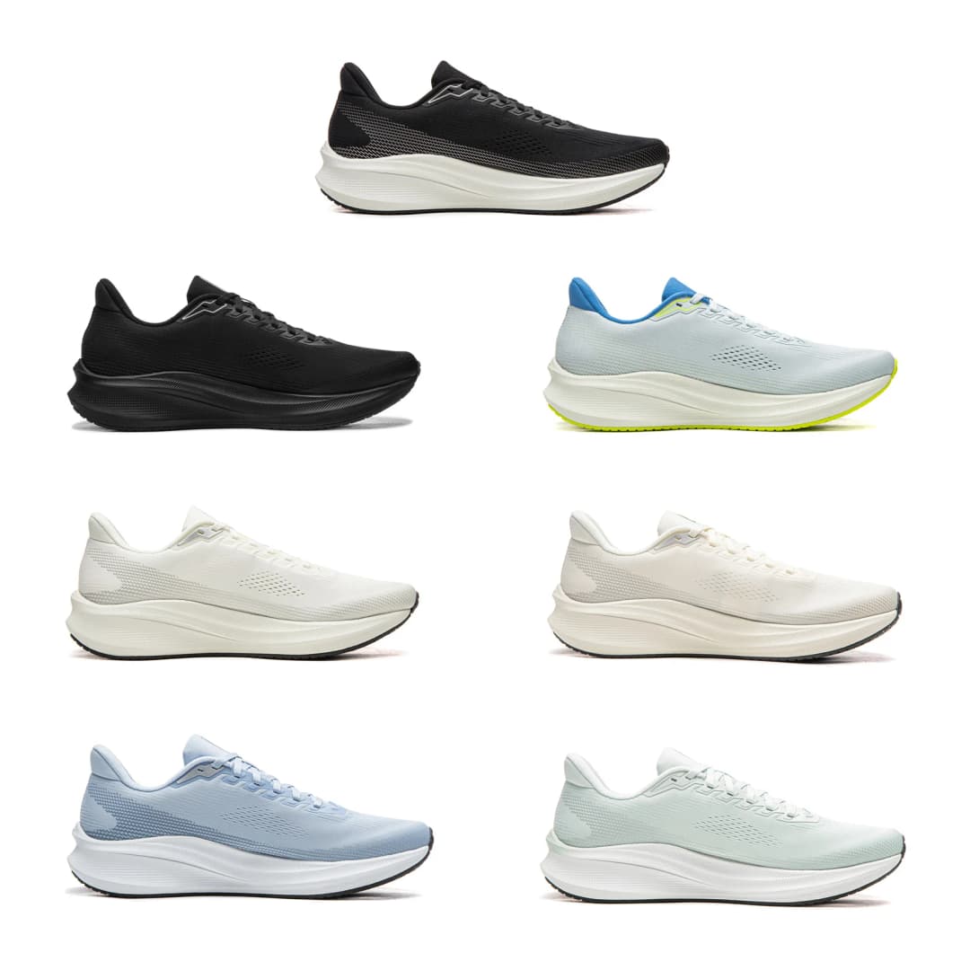 Li-Ning Men's RED HARE 9 Racing Running Shoes LIGHT FOAM ULTRA Breathable Durability Anti-slip LiNing Training Sneakers ARPW003 - 2