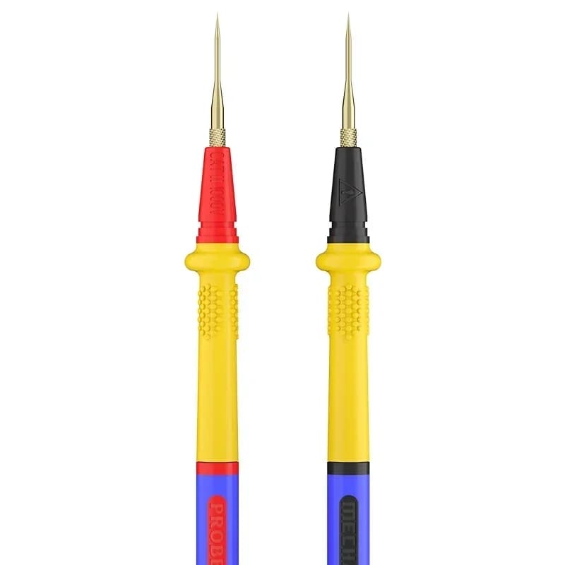 سلك قلم ميكانيكي متعدد الفولاذ المقاوم للصدأ ، طرف قابل للتبديل ، إبرة شاملة رفيعة ، مسبار اختبار ناعم ، RP15 ، 7.5 V ، 20A - 4