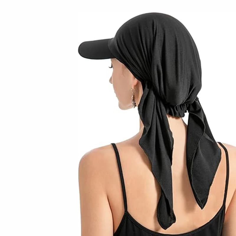 2024 الصيف في الهواء الطلق قبعات للنساء الحجاب مسلم عمامة القبعات عادية تنفس رئيس الأوشحة قبعات الملابس الإسلامية قبعة عمامة - 4