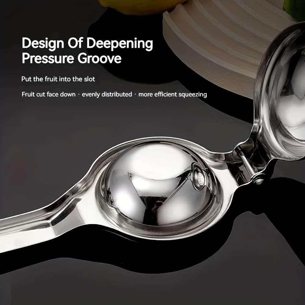 Lemon Squeezer Stainless Steel Manual Juicer Processor Kitchen Accessories Juice Fruit Pressing Citrus Orange Juicer Lemon Press - 2