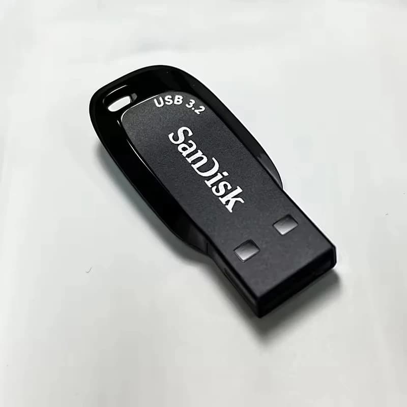 SanDisk Flash Drive USB 3.2 Mini Pendrive 256Gb 128Gb 64Gb 32Gb Pen Drive Read Speed up to 100 m/s Memory Stick U for Computer - 5