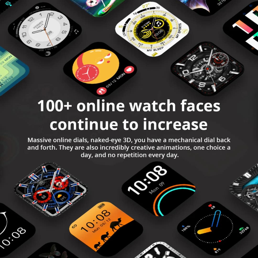 COLMI P73 1.9" Outdoor Military Smartwatch Men Bluetooth Call Smart Watch 3ATM IP68 Waterproof For Xiaomi Android iOS Phone - 6