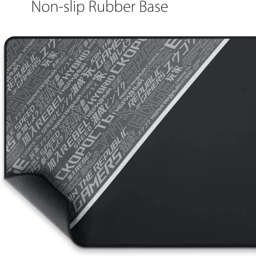 ASUS ROG Sheath BLK -Alfombrilla de mouse para videojuegos,superficie extragrande, ultra suave para un control preciso del mouse - 5