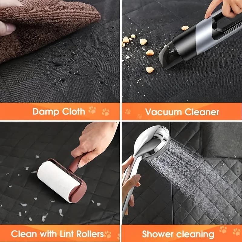 Ideal Car seat Cover, Upgrade Your Car Seats with this Waterproof, Scratch-Resistant Dog Hammock Cover! - 6