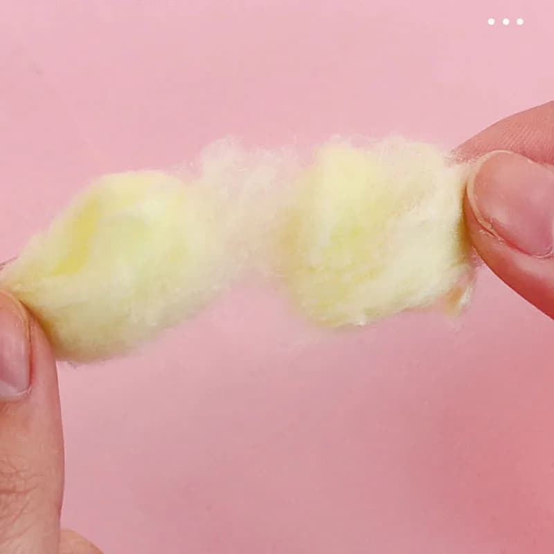 100pcs/pack Colorful Cotton Balls for Small Animal Cages - Hamster Rat Mouse Warm House Bedding Essential Pet Supplies Pack - 5