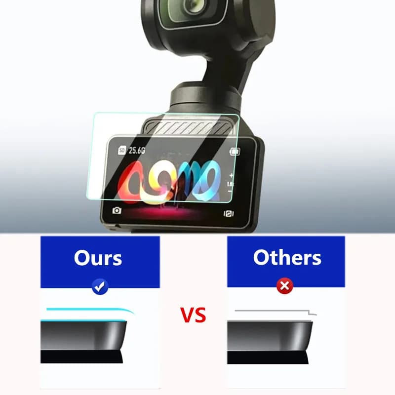 9H HD Tempered Glass for DJI OSMO Pocket 3 Screen Protector For DJI Pocket 3 Gimbal Camera Lens Protect Glass Accessories - 2