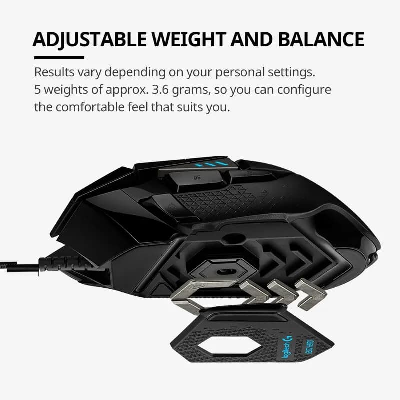Logitech G502hero Master Wired Gaming Mouse 502 Esports Machinery Eat Chicken Macro CS Programming Peripheral - 3