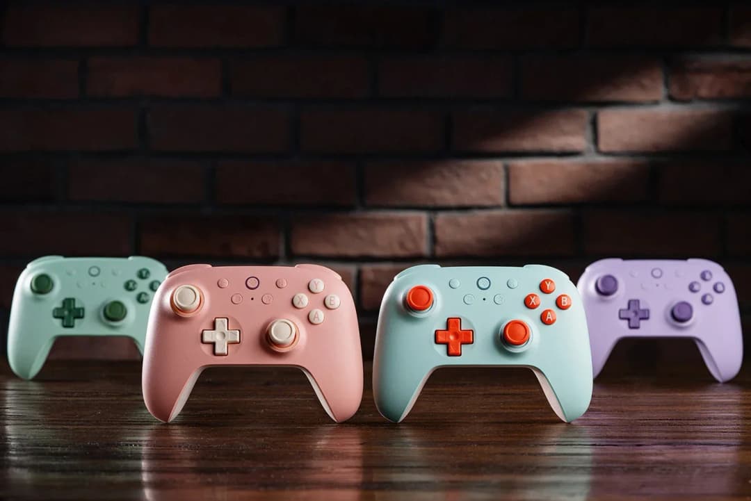 8BitDo Ultimate 2C Wireless Gaming Controller New Color Gamepad Joystick for PC Windows 10/11 Steam Deck Raspberry Pi Android - 5