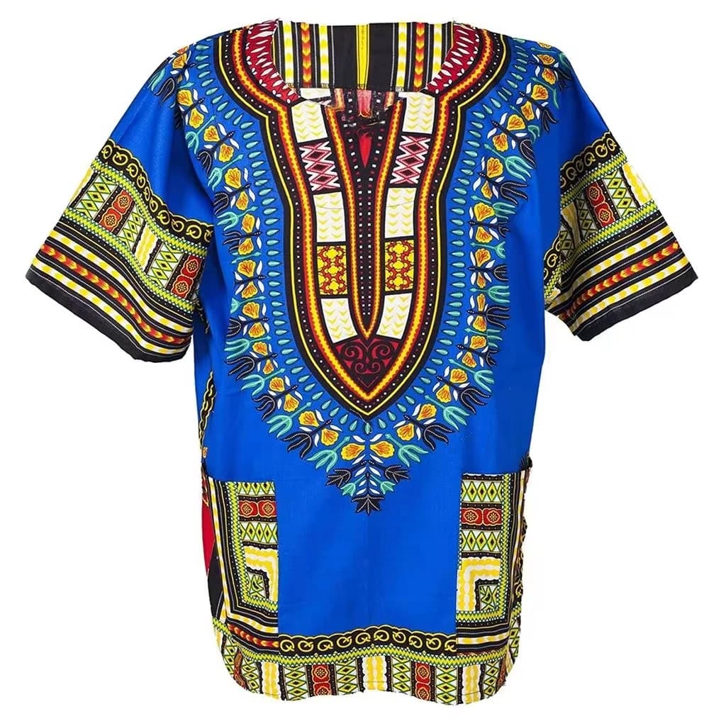 Muslim Tshirt New Summer African Ethnic Style Pattern 3D Print Men T-Shirts Men Kid  Tshirt Short Sleeve Women Tshirt Clothing - 2
