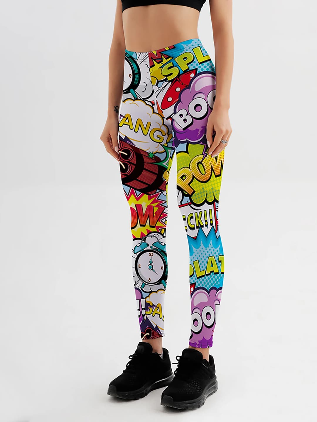 3D Printed Leggings Push Up Leggins Sport Women Fitness Running Pants Cartoon Comic Game  Styles Girl Leggins - 2