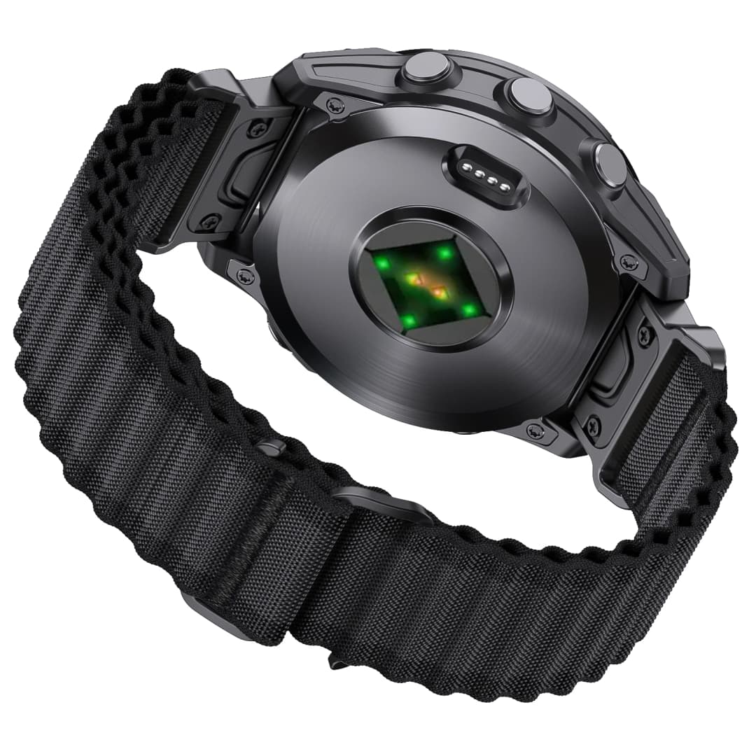 حزام QuickFit بعرض 22mm و26mm لـ Garmin Fenix8 47/51mm و7 و7X Pro و6 و6X و5 و5X Plus مع سوار استبدال بديهي 2 - 5